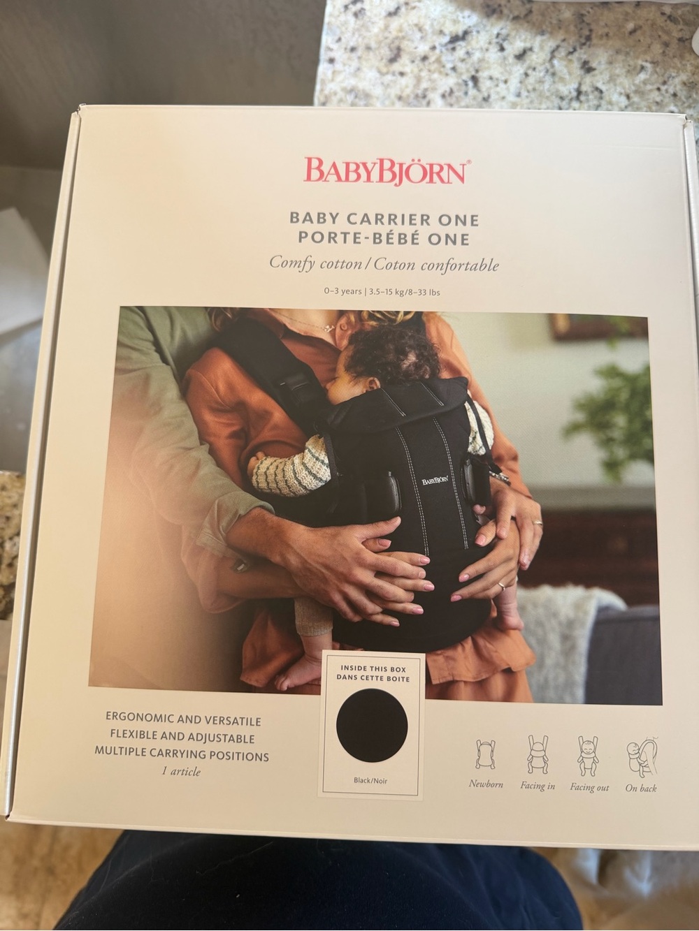 Baby Bjorn  Carrier One - Black